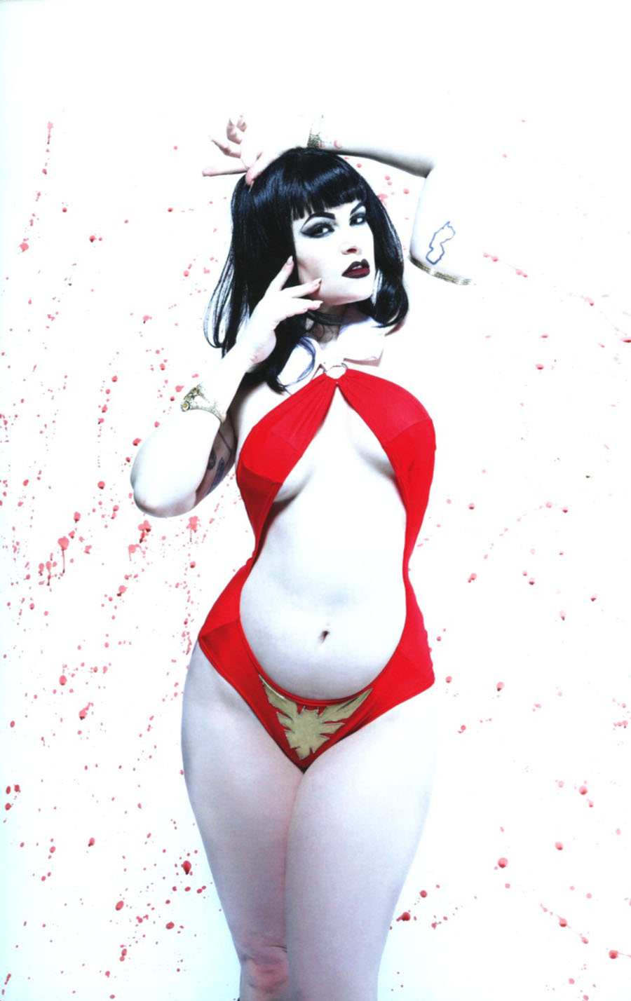 Vampirella Vol 7 #1 Cover H Incentive Dangrrr Doll Cosplay Virgin Cover