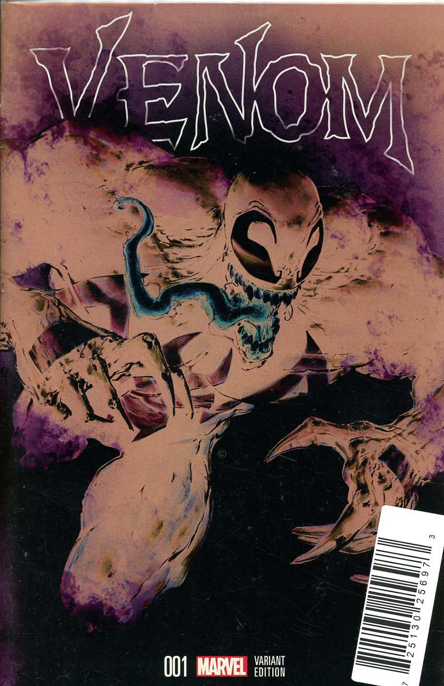 Venom Vol 3 #1 Cover L DF Comicxposure Exclusive Clayton Crain Negative Art Variant Cover