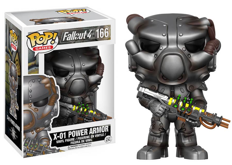 POP Games 166 Fallout 4 X-01 Power Armor Vinyl Figure