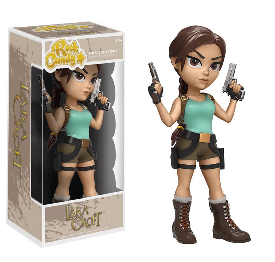 Rock Candy Tomb Raider Lara Croft Vinyl Figure