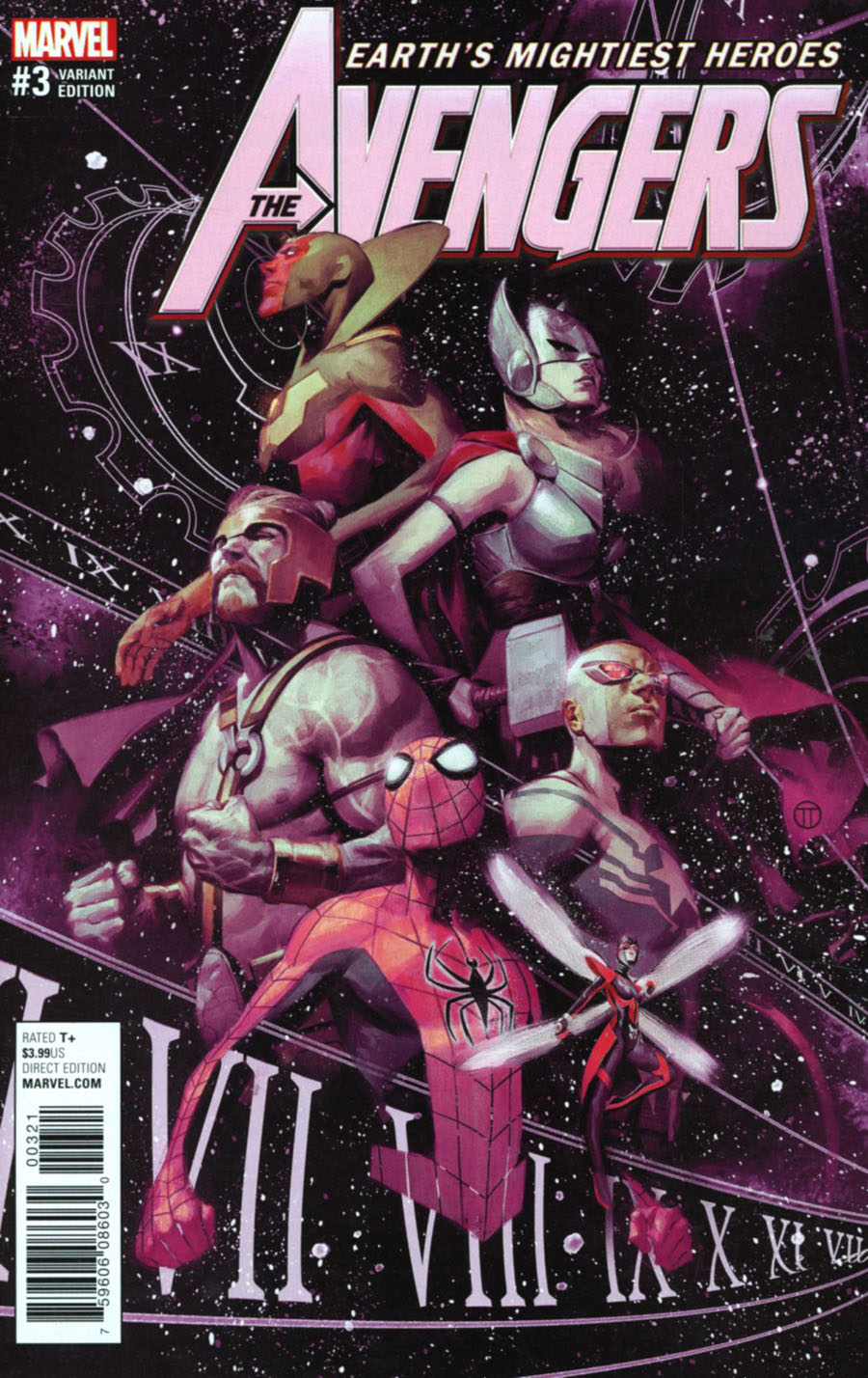 Avengers Vol 6 #3 Cover B Incentive Julian Totino Tedesco Variant Cover