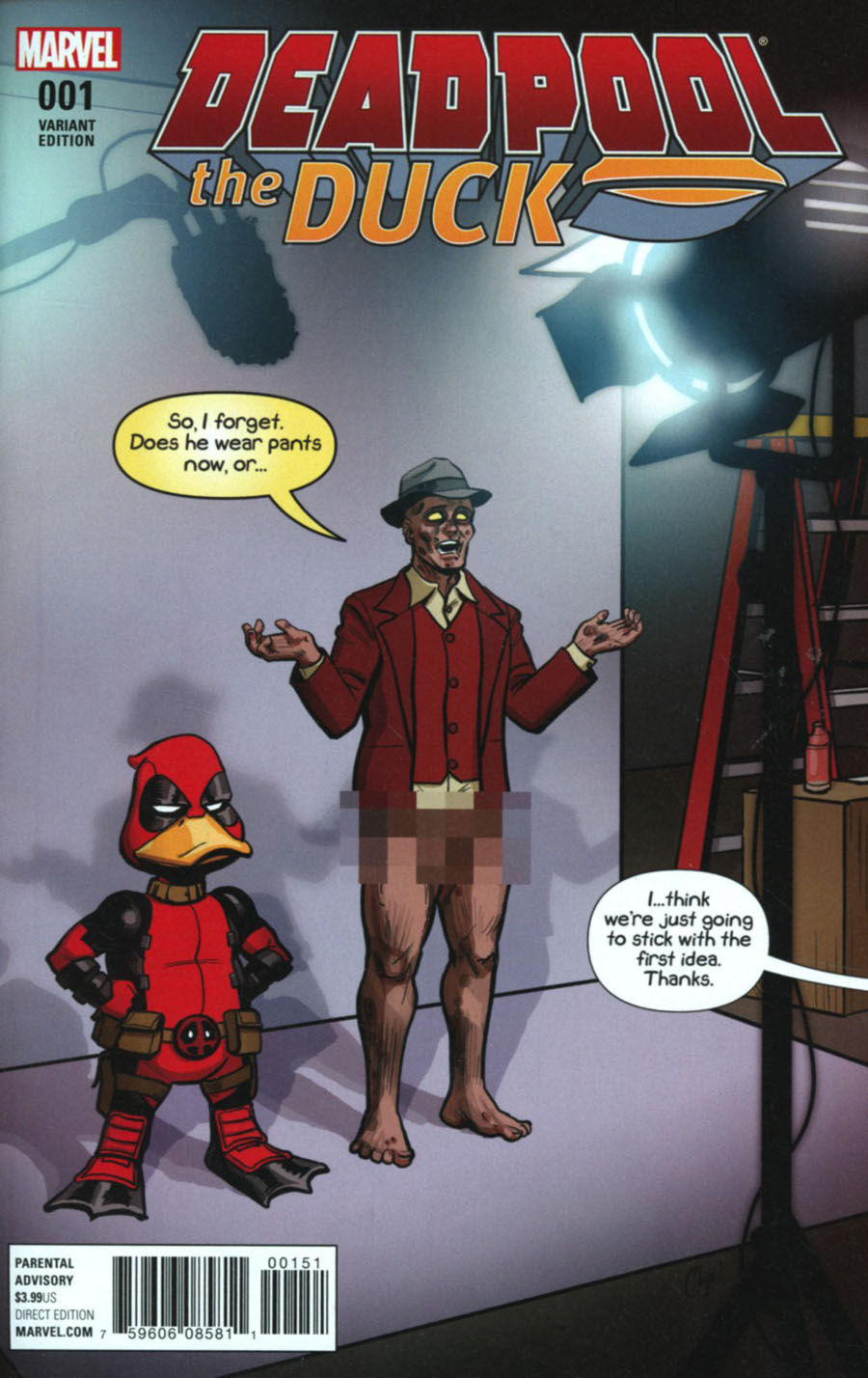 Deadpool The Duck #1 Cover E Incentive Chip Zdarsky Variant Cover (Marvel Now Tie-In)