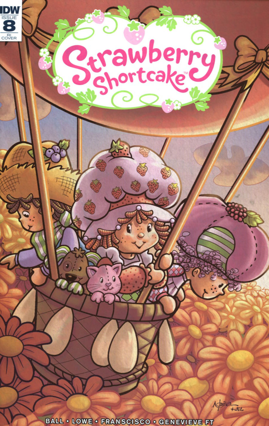 Strawberry Shortcake Vol 3 #8 Cover D Incentive Nico Pena Variant Cover