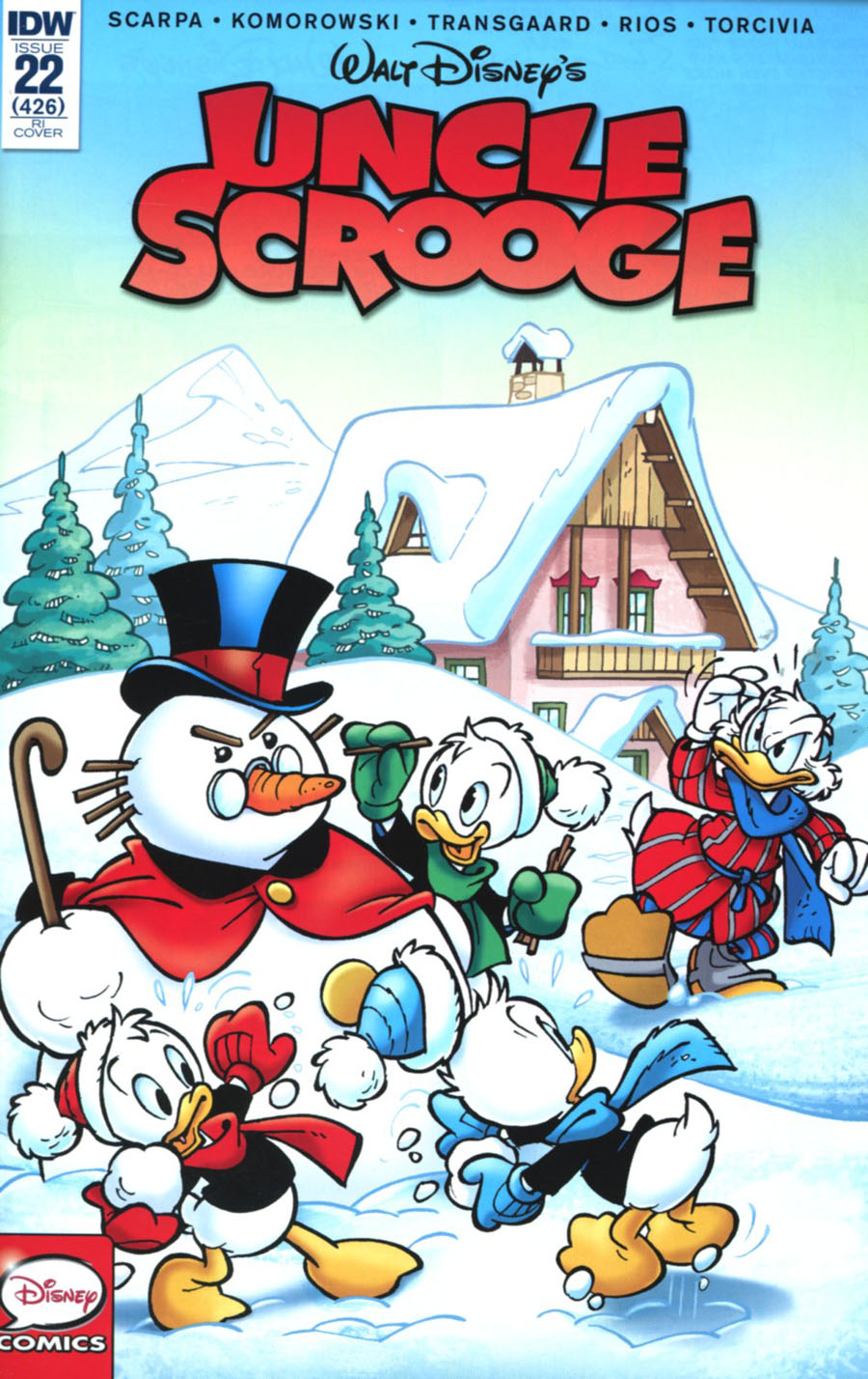 Uncle Scrooge Vol 2 #22 Cover C Incentive Massimo Fecchi Variant Cover