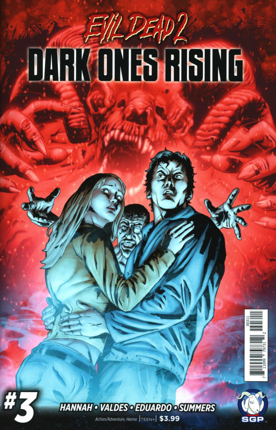 Evil Dead 2 Dark Ones Rising #3 Cover A Michael Montenant