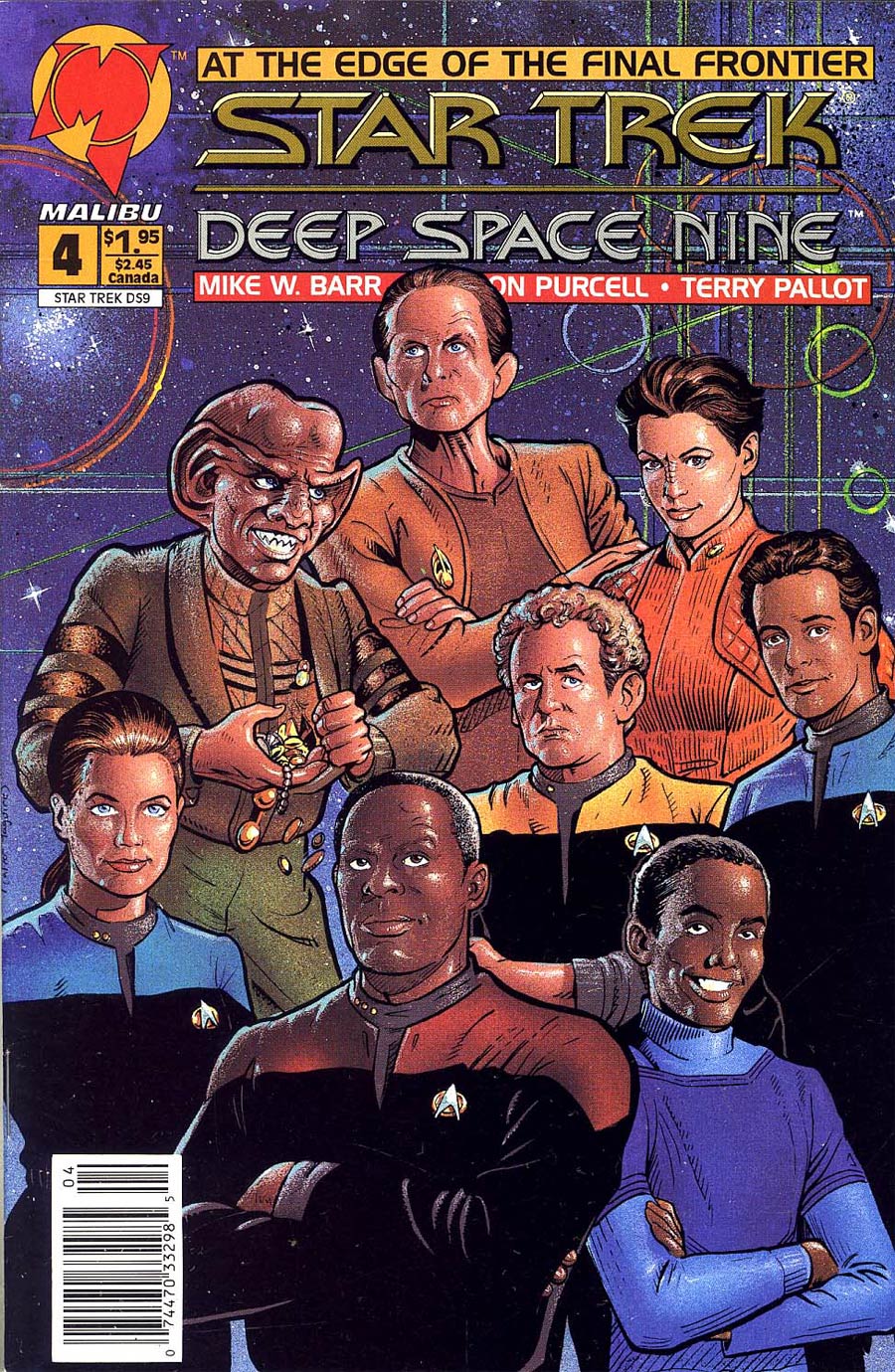 Star Trek Deep Space Nine (Malibu) #4 Cover B Newsstand
