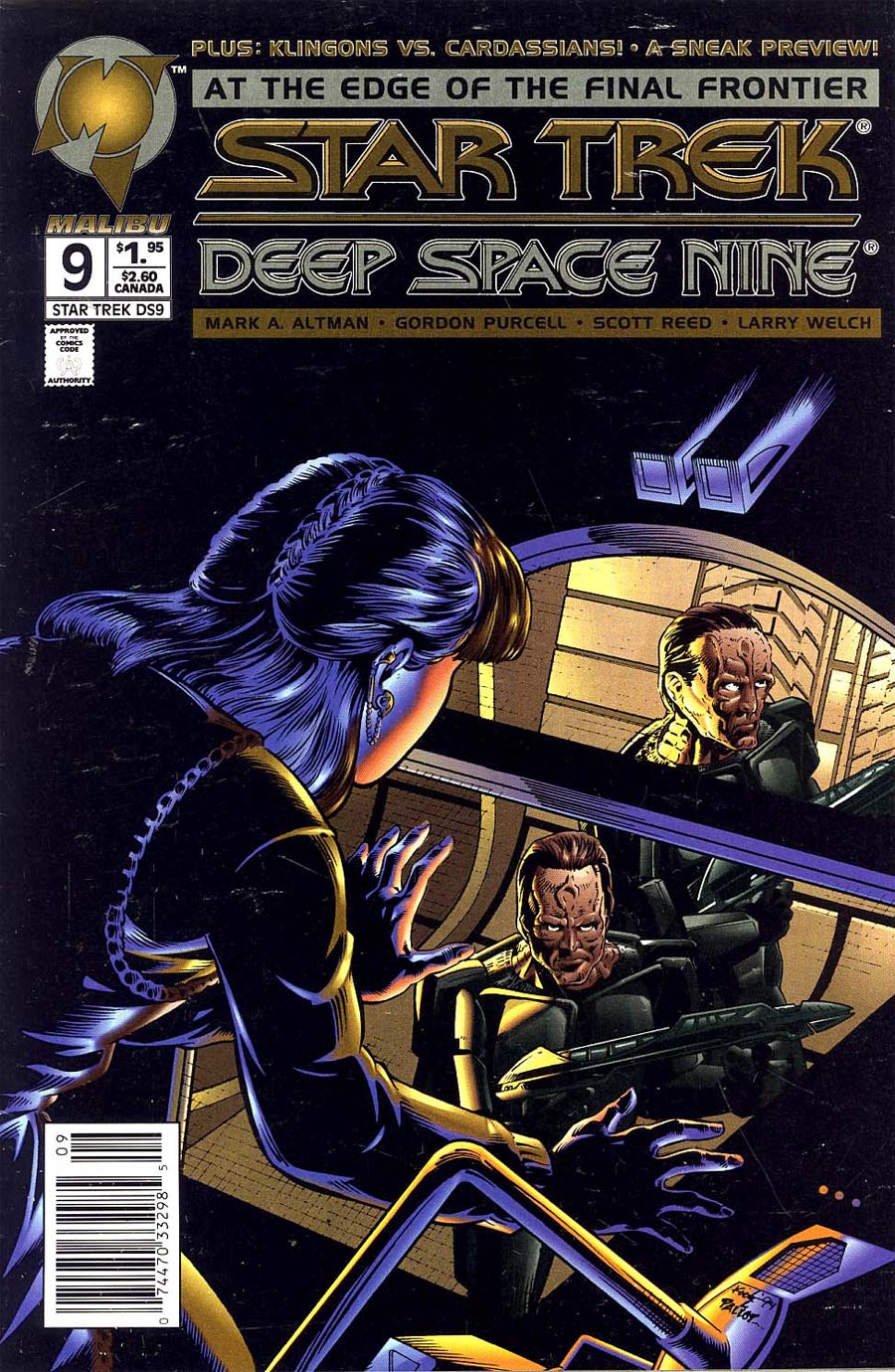 Star Trek Deep Space Nine (Malibu) #9 Cover B Newsstand