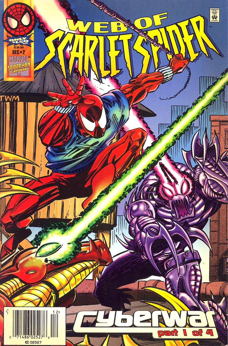 Web Of Scarlet Spider #2 Cover B Newsstand