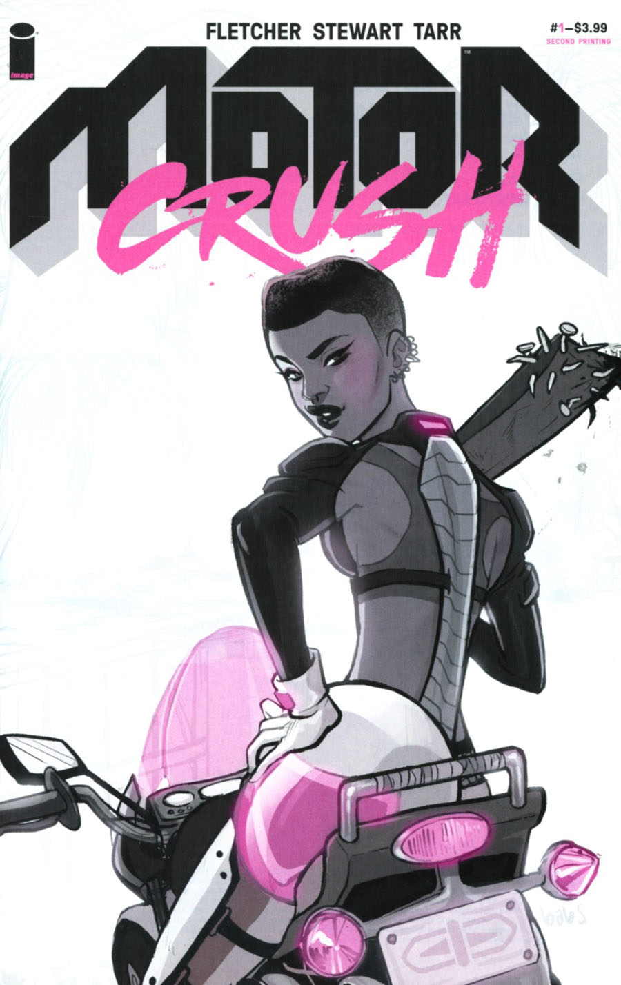 Motor Crush #1 Cover C 2nd Ptg Babs Tarr Variant Cover