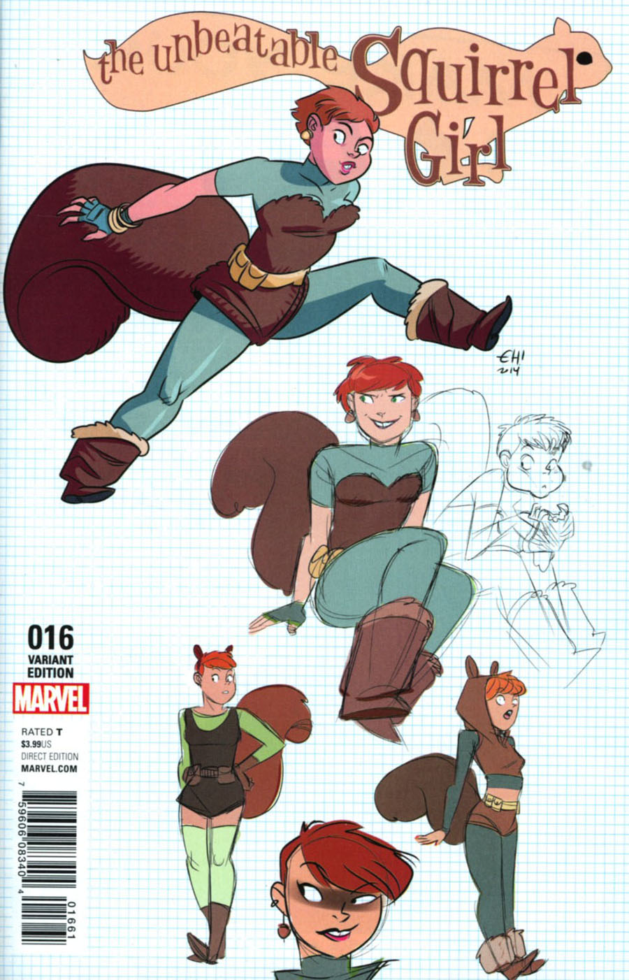Unbeatable Squirrel Girl Vol 2 #16 Cover F Incentive Retailer Bonus Variant Cover (Marvel Now Tie-In)
