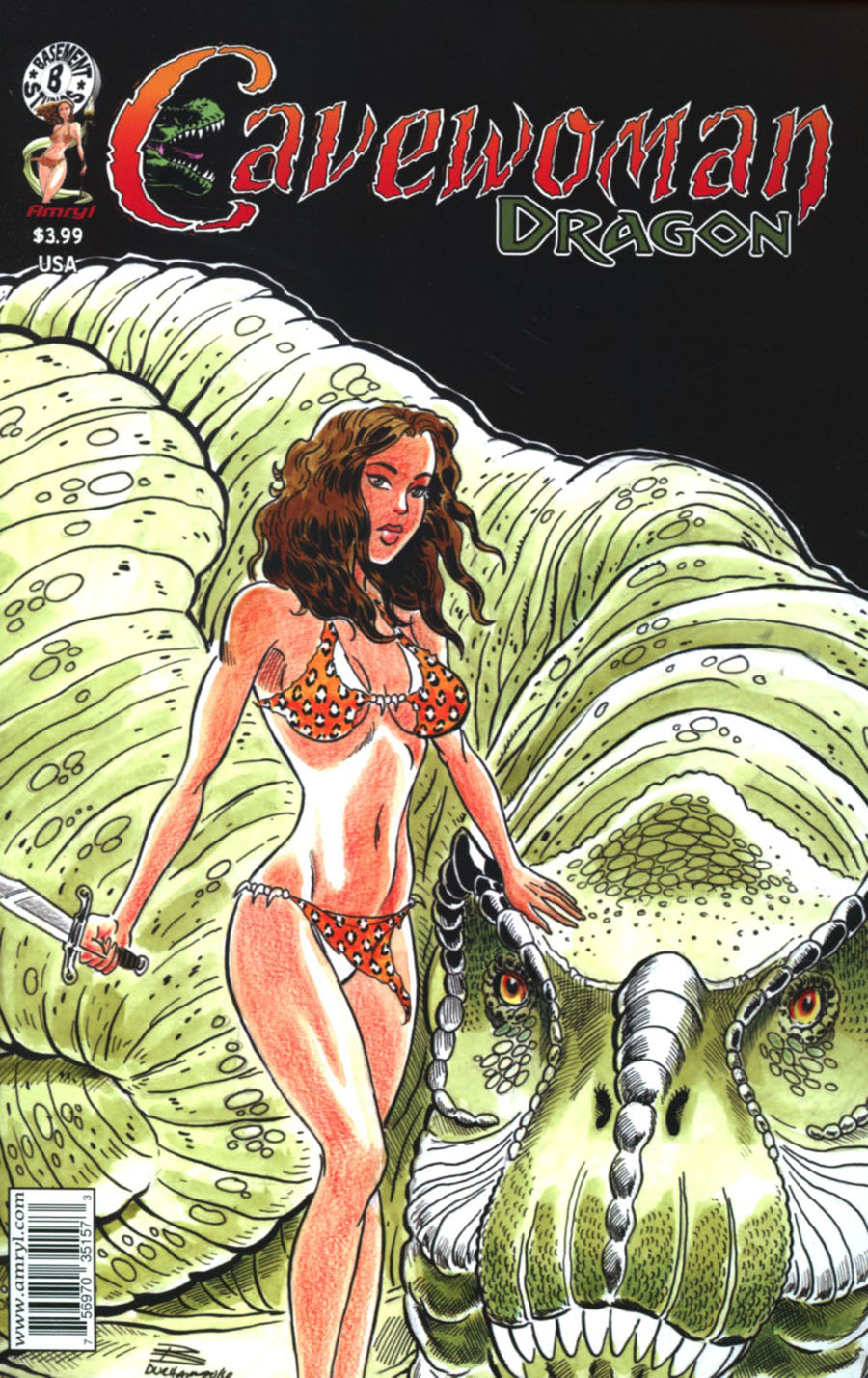Cavewoman Dragon #1 Cover A Regular Rob Durham Cover