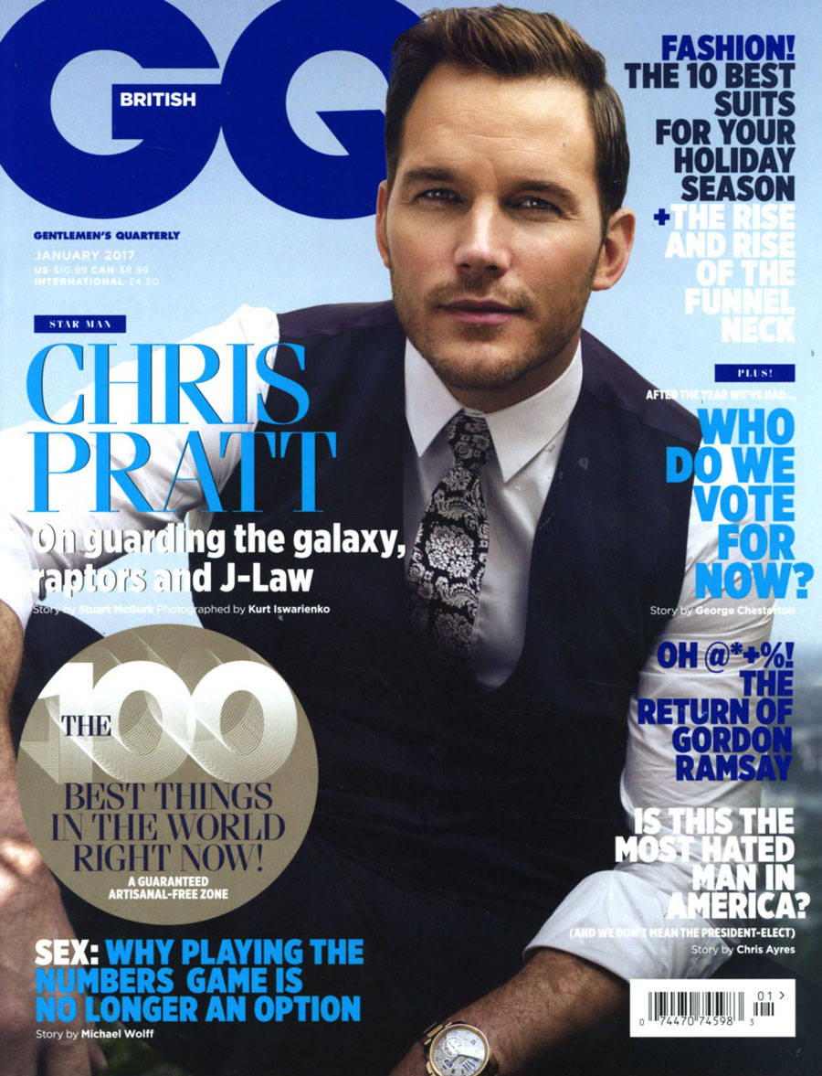GQ UK January 2017