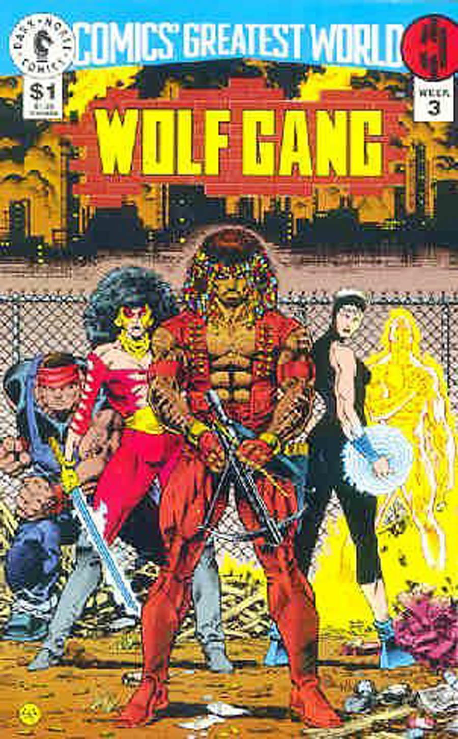 Comics Greatest World Steel Harbor Week #3 Wolfgang