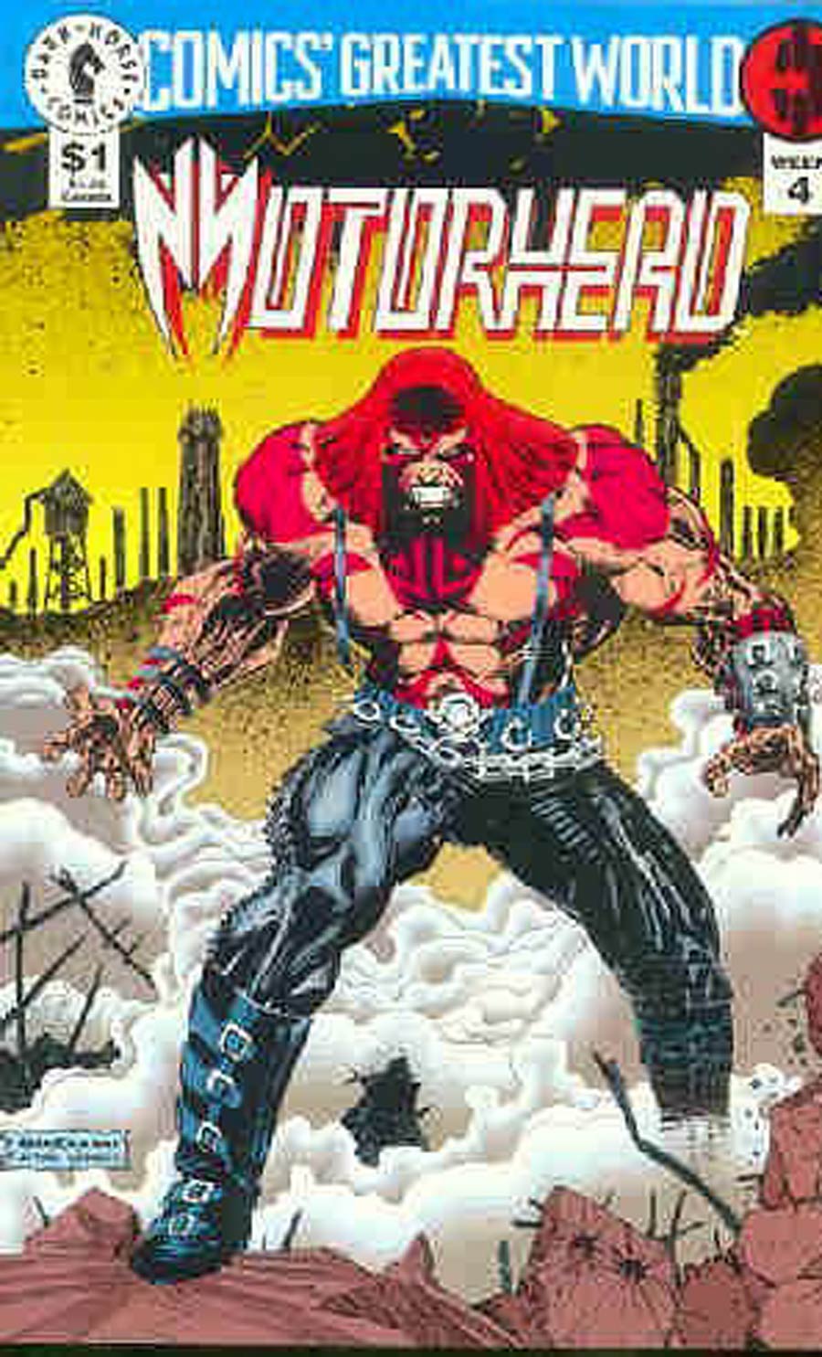 Comics Greatest World Steel Harbor Week #4 Motorhead