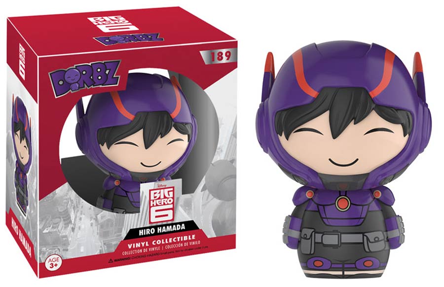 Dorbz 189 Big Hero 6 Hiro Hamada Vinyl Figure