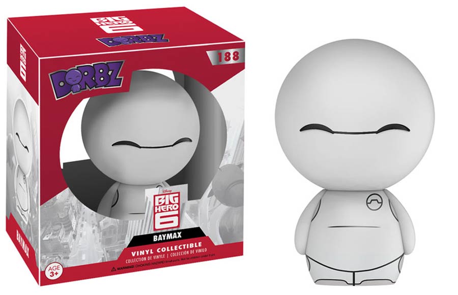 Dorbz 188 Big Hero 6 Baymax Vinyl Figure