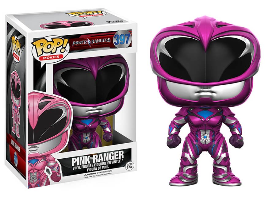 POP Movies 397 Mighty Morphin Power Rangers Pink Ranger Vinyl Figure