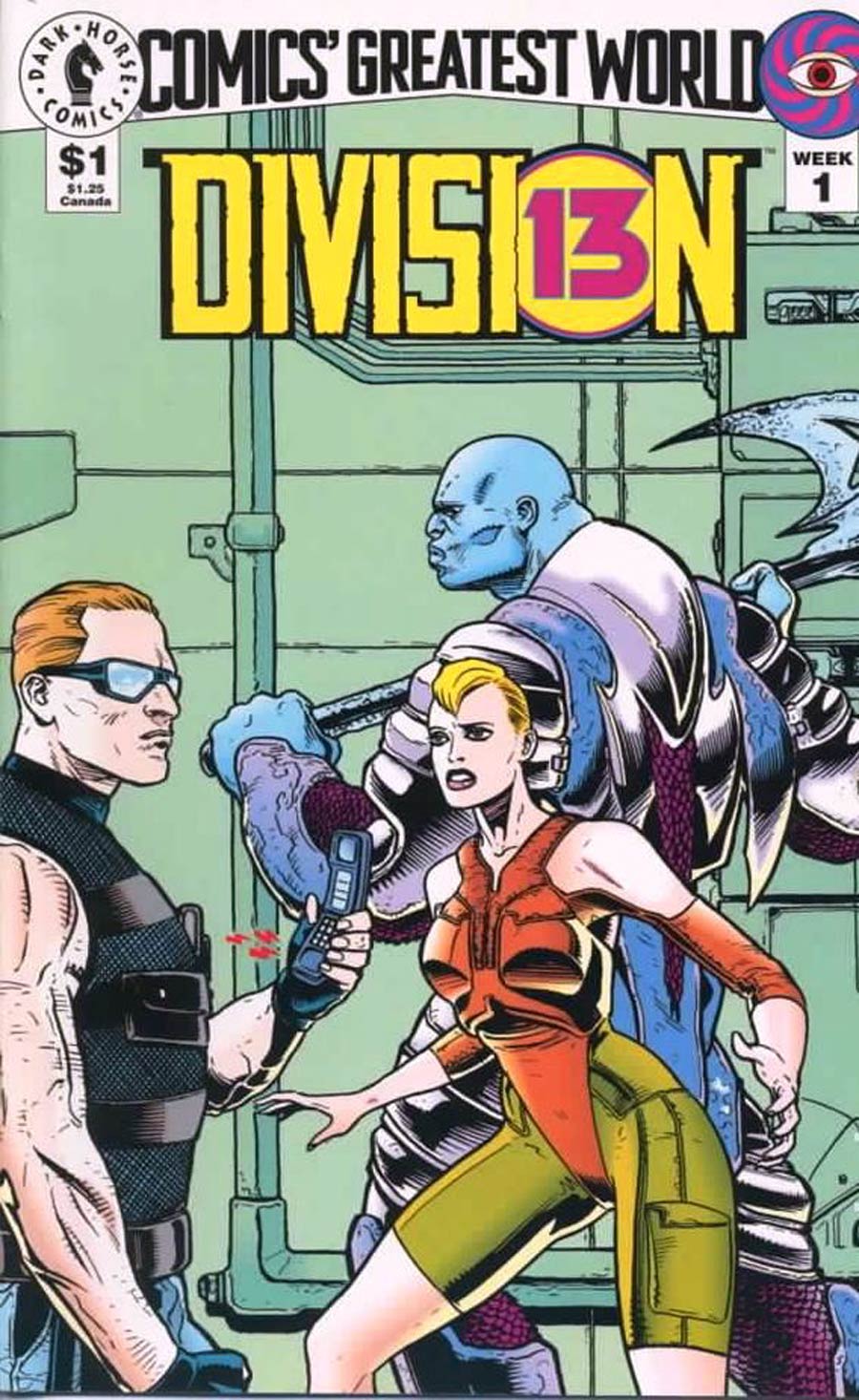 Comics Greatest World Vortex Week #1 Division Cover A