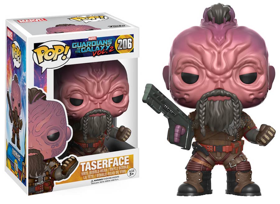 POP Marvel 206 Guardians Of The Galaxy Vol 2 Taserface Vinyl Bobble Head