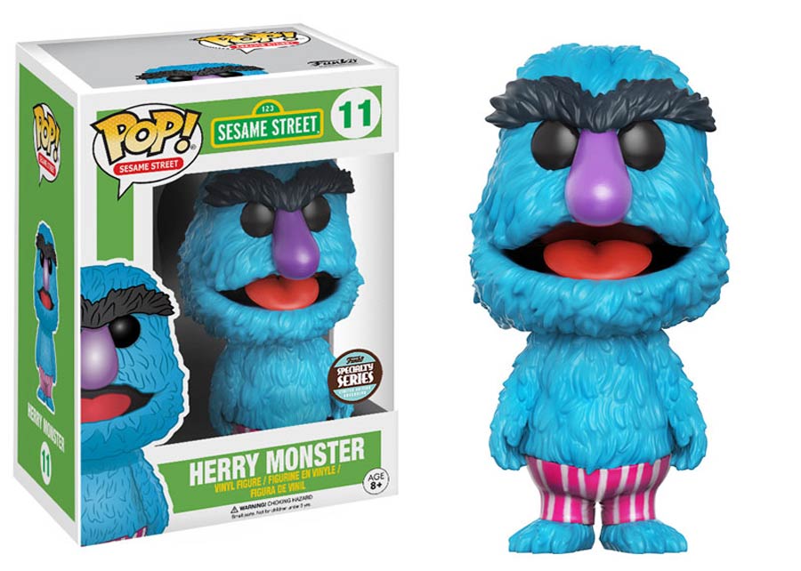 POP Television Sesame Street 11 Herry Monster Vinyl Figure