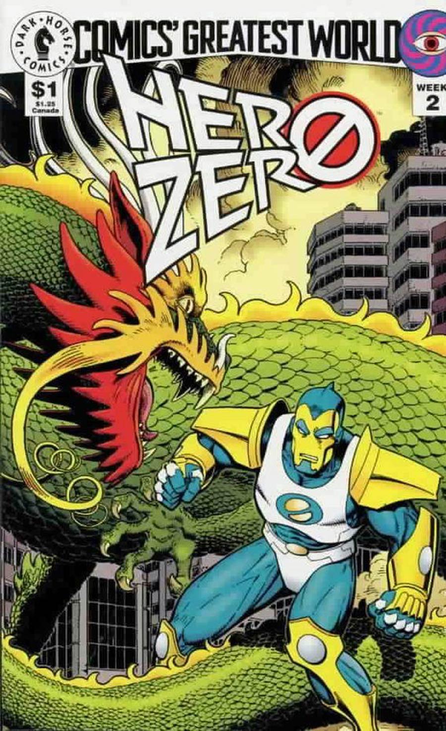 Comics Greatest World Vortex Week #2 Hero Zero