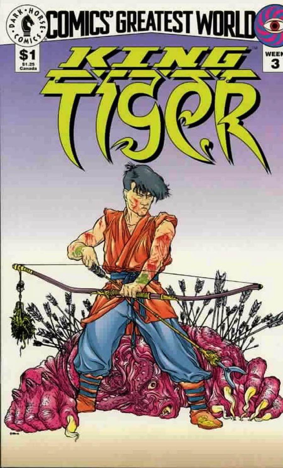 Comics Greatest World Vortex Week #3 King Tiger