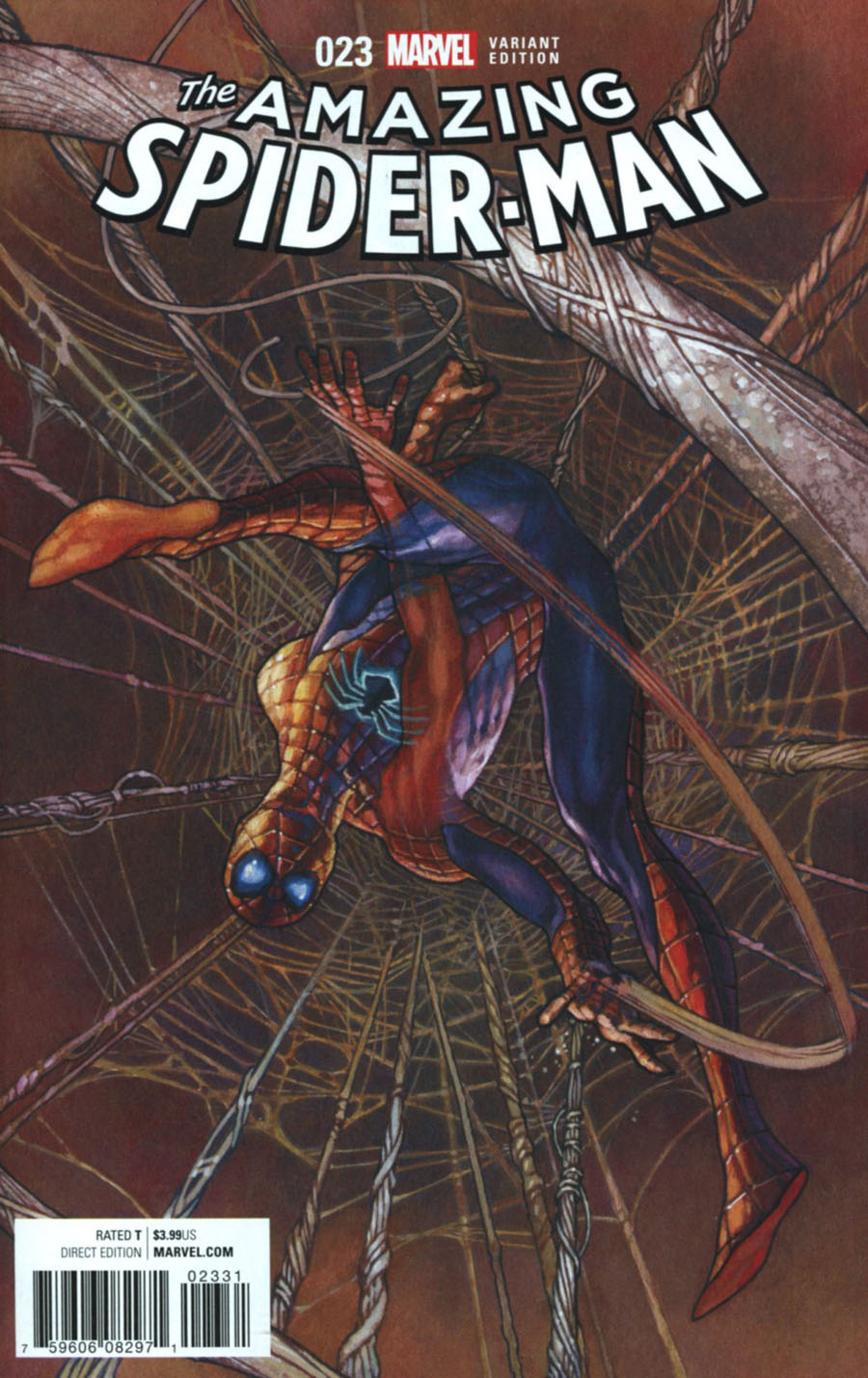 Amazing Spider-Man Vol 4 #23 Cover B Incentive Simone Bianchi Variant Cover (Clone Conspiracy Tie-In)