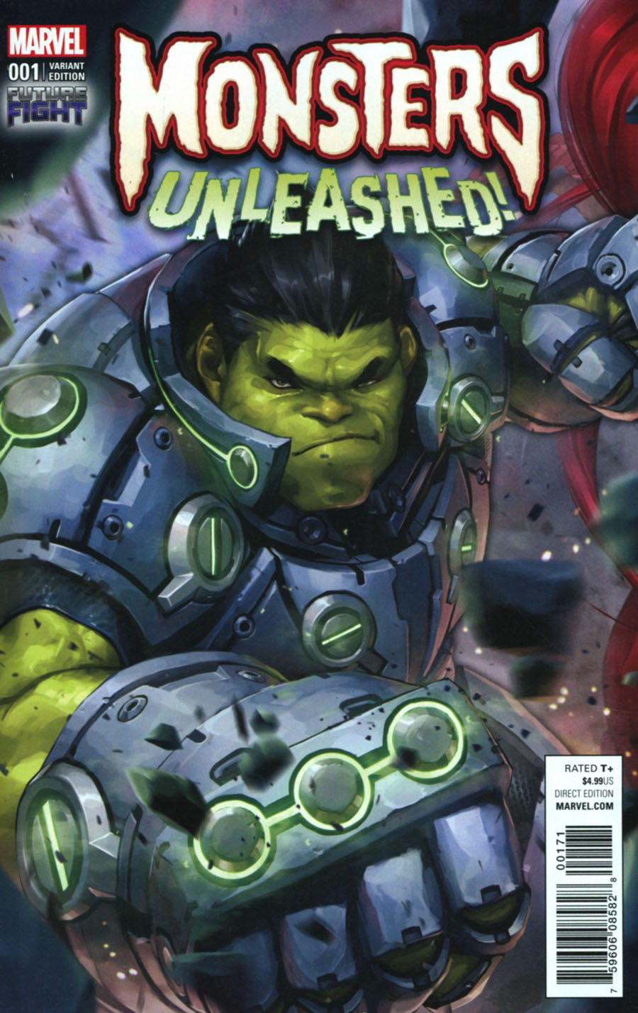 Monsters Unleashed #1 Cover H Incentive Jeehyung Lee Video Game Variant Cover