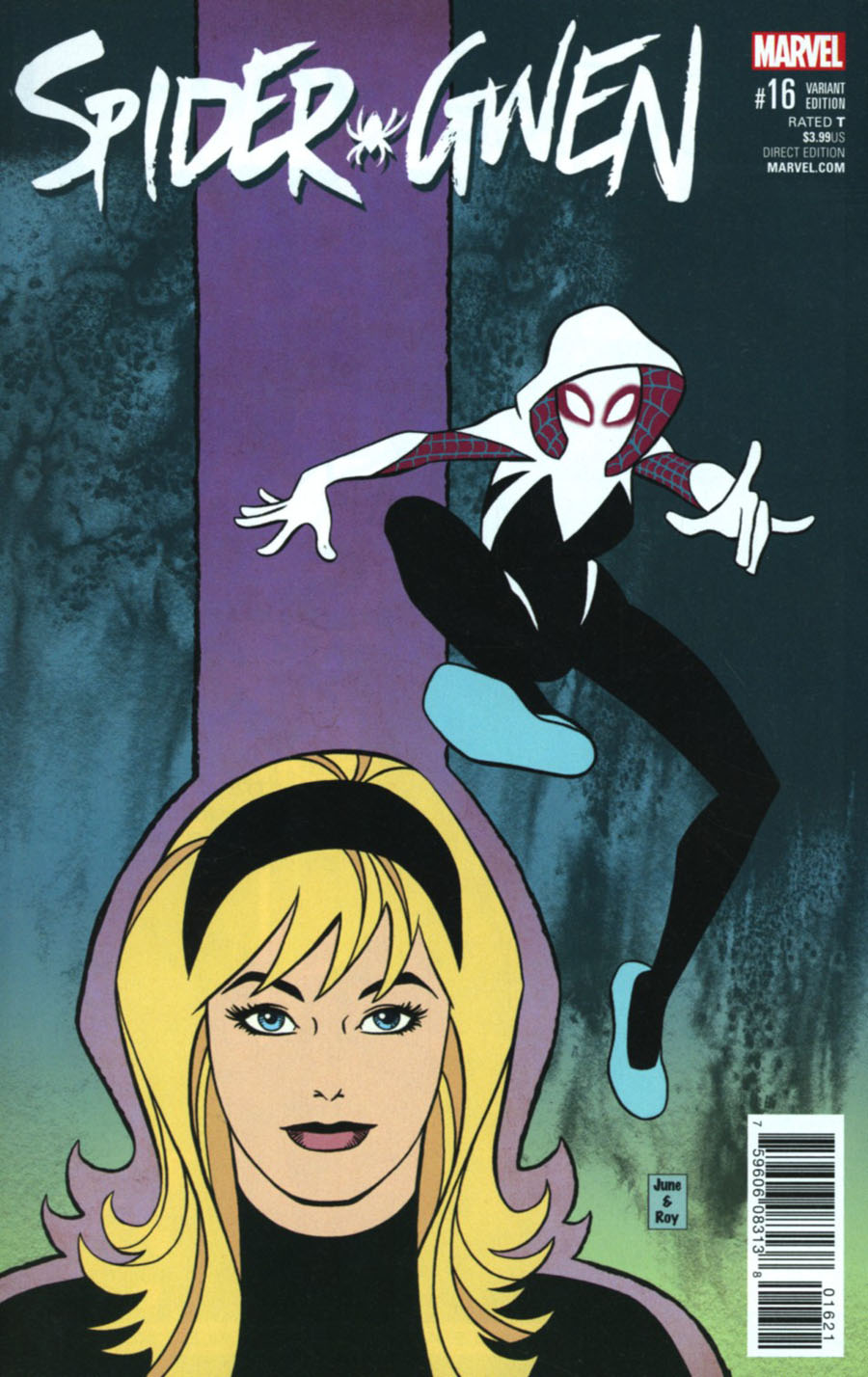 Spider-Gwen Vol 2 #16 Cover C Incentive Classic Artist Variant Cover (Sitting In A Tree Part 2)