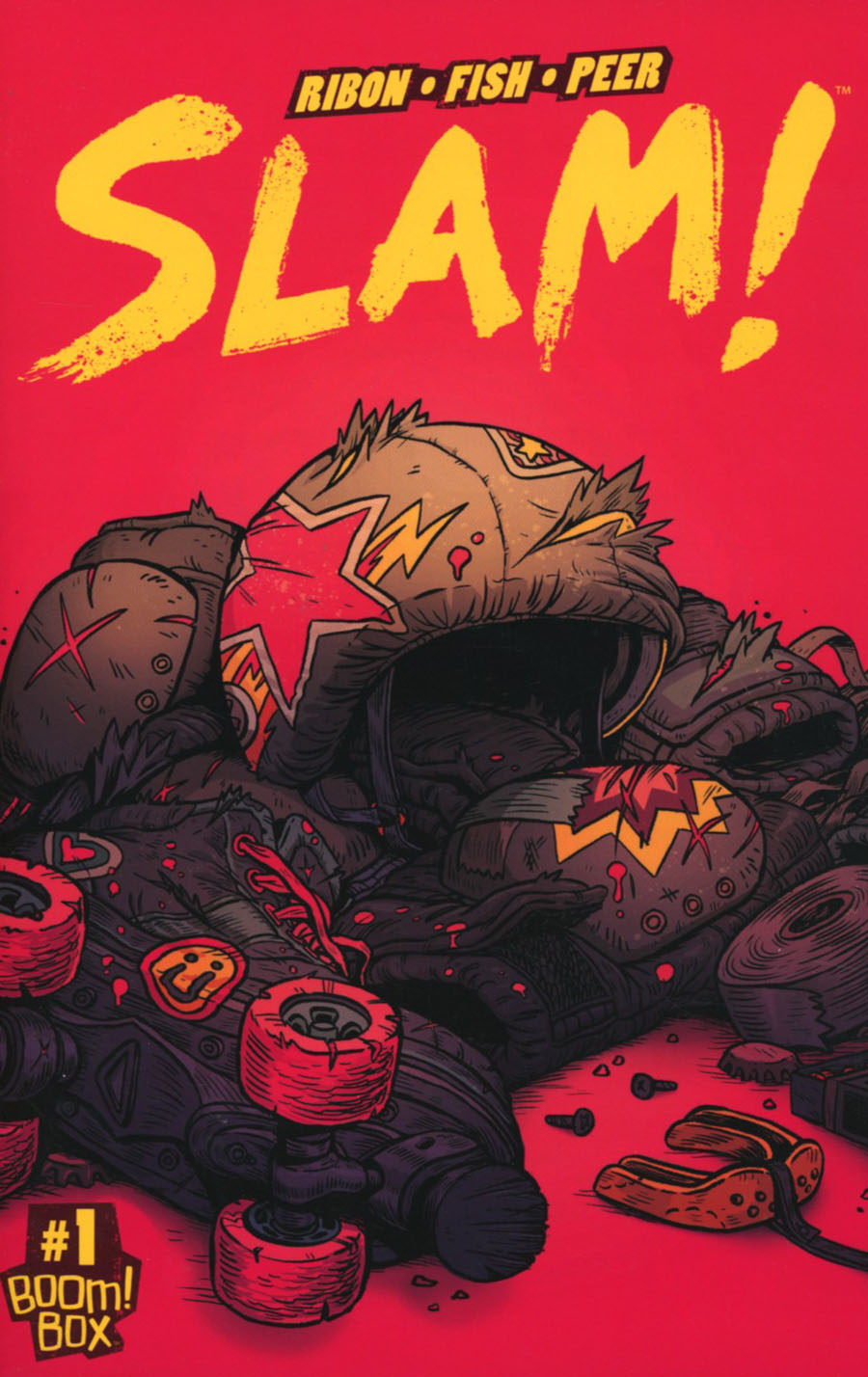 SLAM #1 Cover D 2nd Ptg Vaughn Pinpin Variant Cover