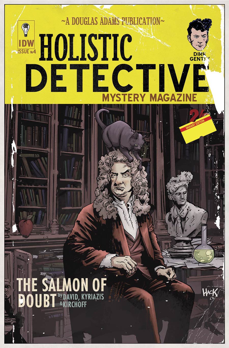Dirk Gentlys Holistic Detective Agency Salmon Of Doubt #4 Cover C Incentive Robert Hack Variant Cover