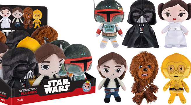 Star Wars Classic 7-Inch Plush Series 1 9-Piece Assortment Case