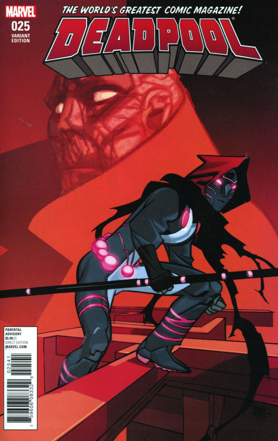 Deadpool Vol 5 #25 Cover D Incentive Pasqual Ferry Variant Cover