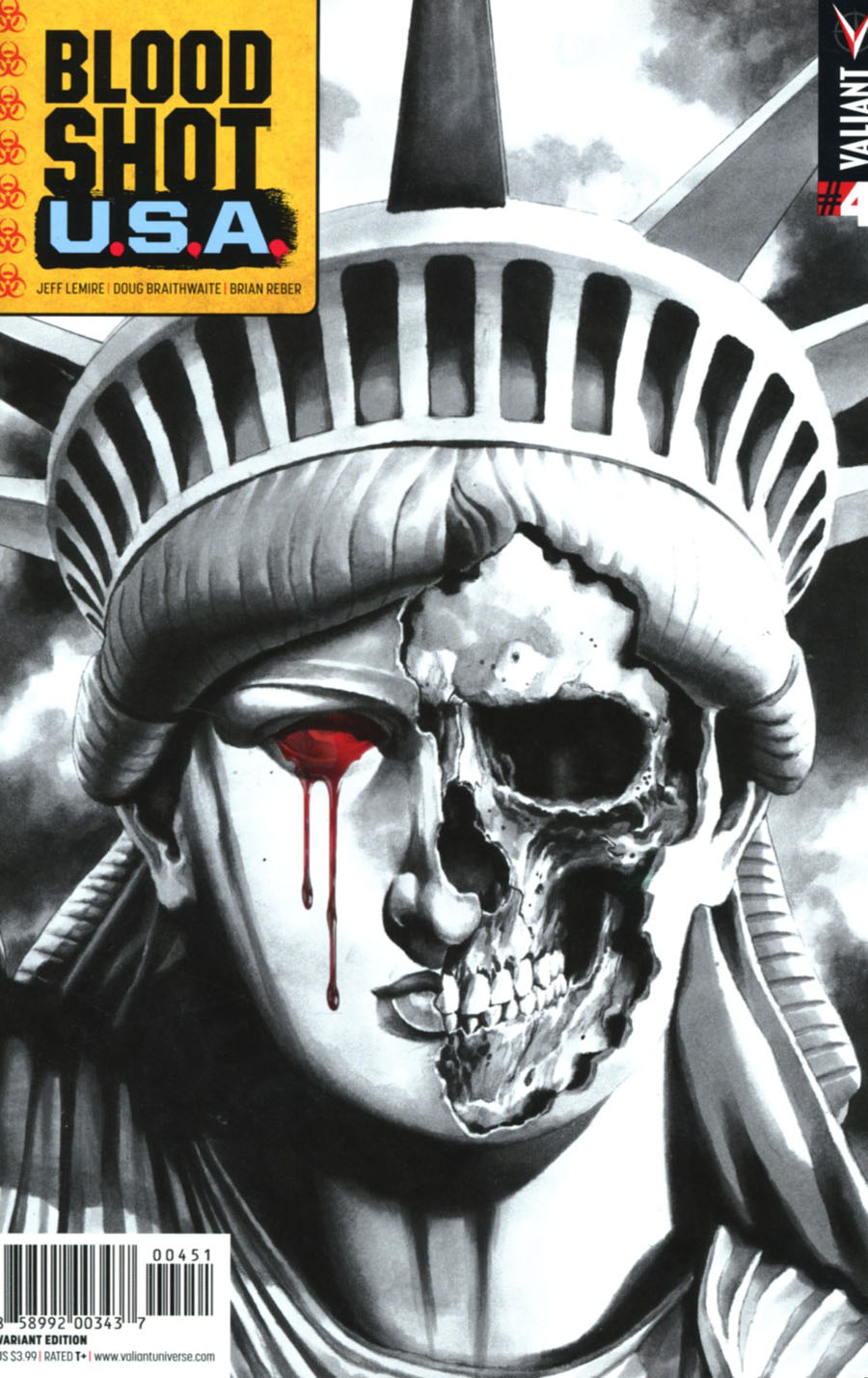 Bloodshot USA #4 Cover E Incentive Mico Suayan Variant Cover