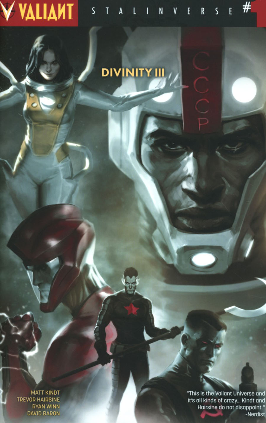 Divinity III Stalinverse #1 Cover H 2nd Ptg Jelena Kevic Djurdjevic Variant Cover