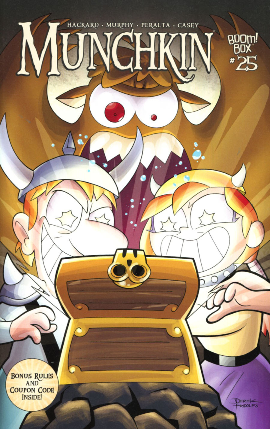 Munchkin #25 Cover B Incentive Derek Freidolfs Virgin Variant Cover