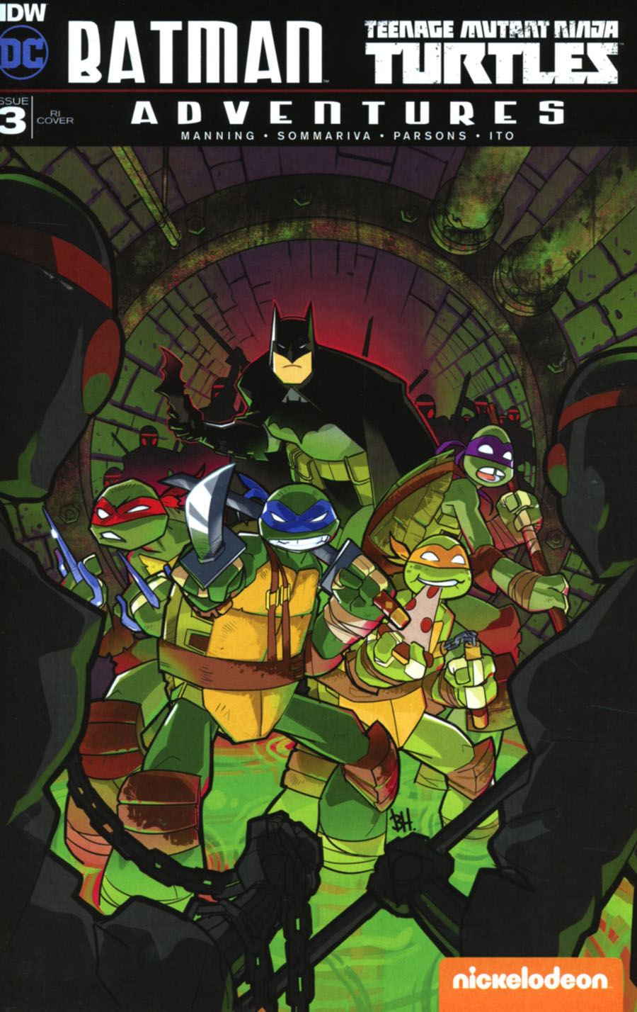 Batman Teenage Mutant Ninja Turtles Adventures #3 Cover C Incentive Ben  Harvey Variant Cover - Midtown Comics