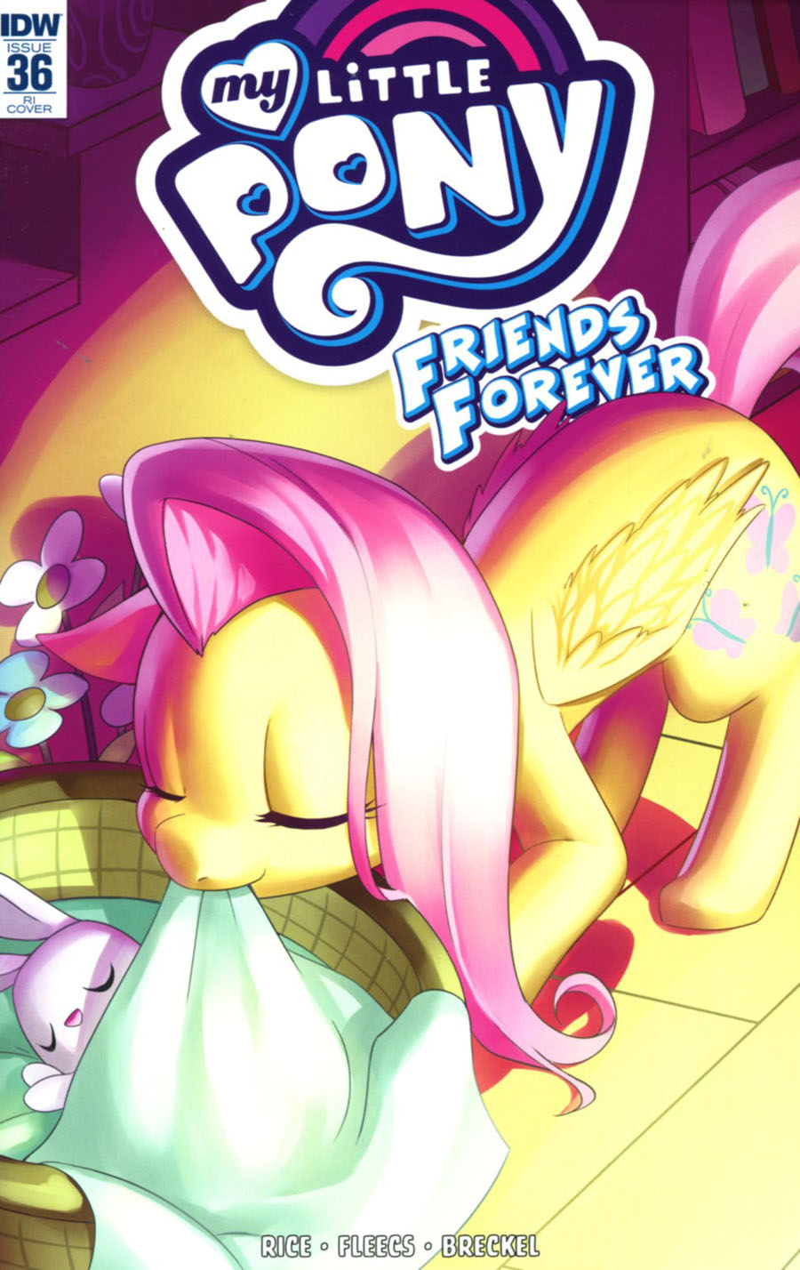My Little Pony Friends Forever #36 Cover C Incentive Low Zi Rong Variant Cover