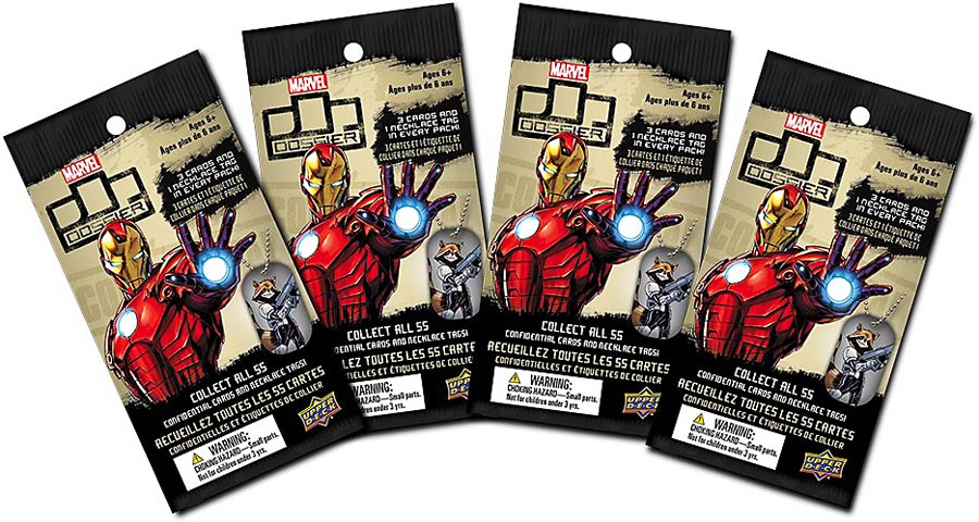 Marvel Dossier Trading Cards Pack
