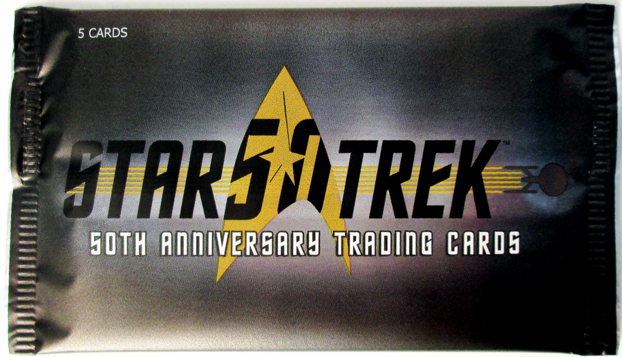 Star Trek 50th Anniversary Trading Cards Pack