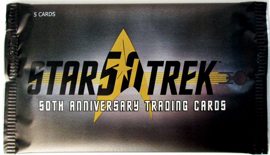 Star Trek 50th Anniversary Trading Cards Pack