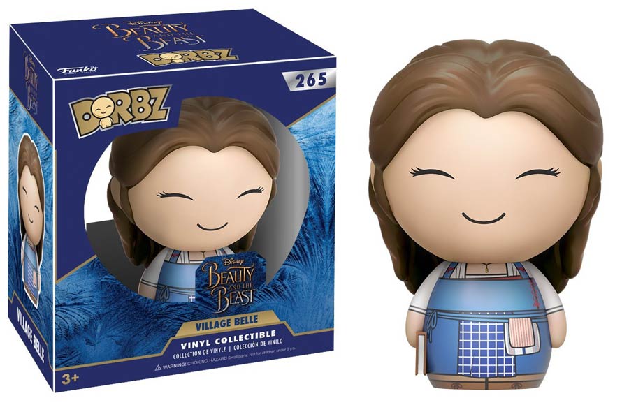 Dorbz 265 Beauty And The Beast Belle Village Dress Vinyl Figure