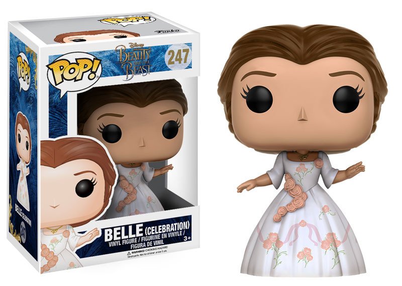 POP Disney 247 Beauty And The Beast Belle Celebration Gown Vinyl Figure