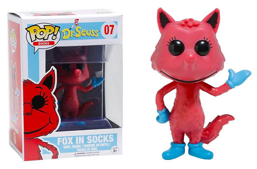 POP Books 07 Fox In Socks Vinyl Figure