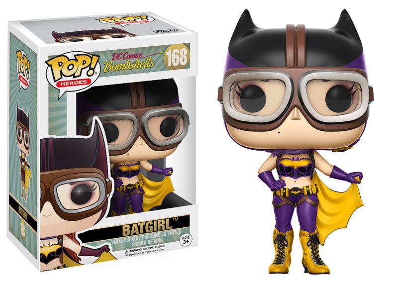 POP Heroes 168 DC Bombshells Batgirl Vinyl Figure