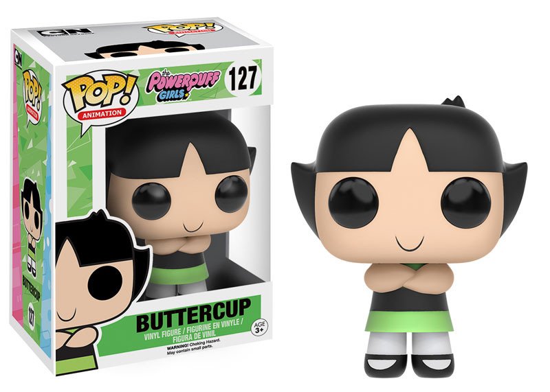 POP Animation 127 Powerpuff Girls Buttercup Vinyl Figure