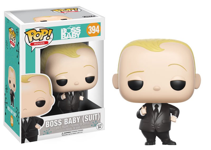 POP Movies 394 Boss Baby Baby Suit Vinyl Figure