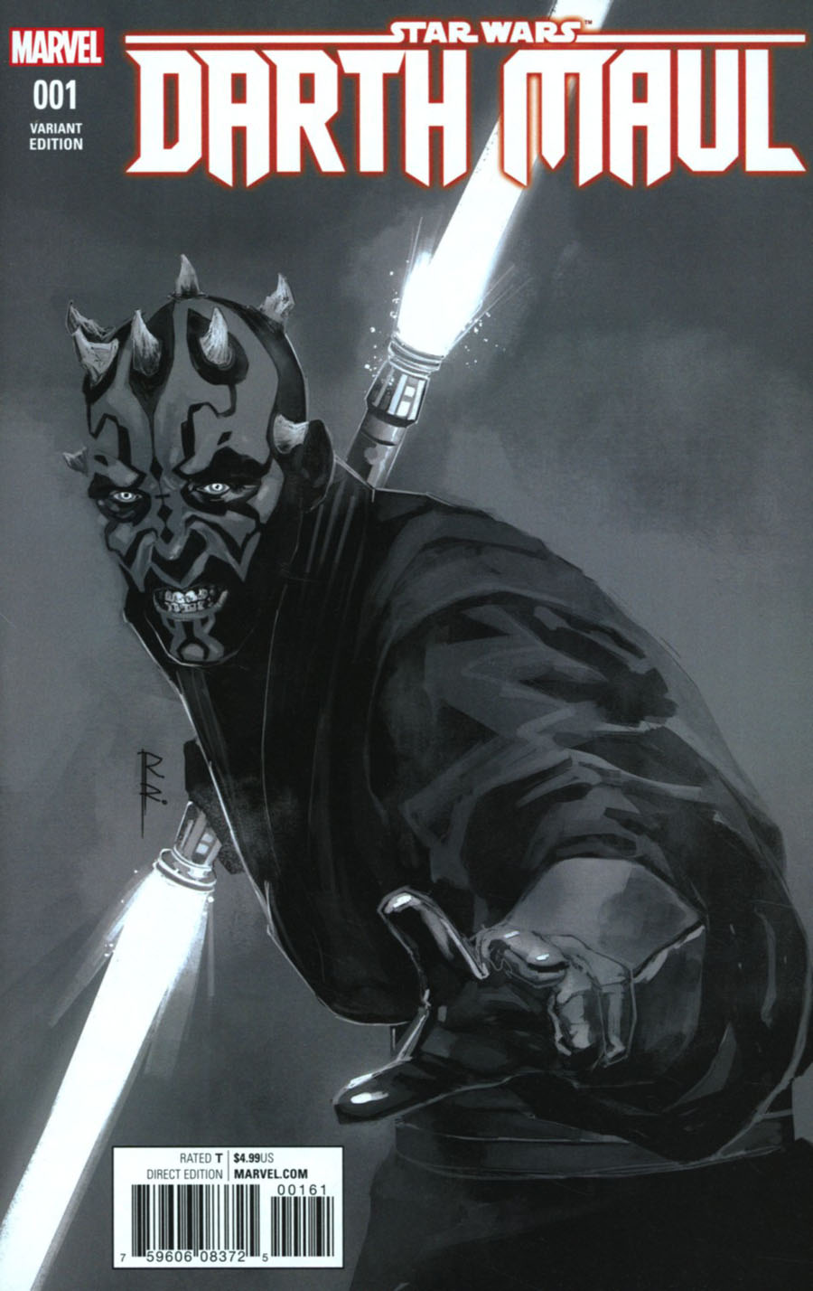 Star Wars Darth Maul #1 Cover H Incentive Rod Reis Sketch Cover