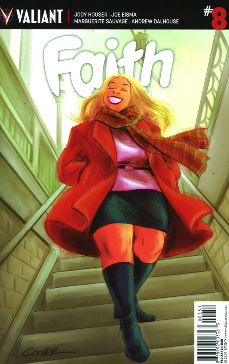Faith (Valiant Entertainment) Vol 2 #8 Cover E Incentive Colleen Coover Variant Cover