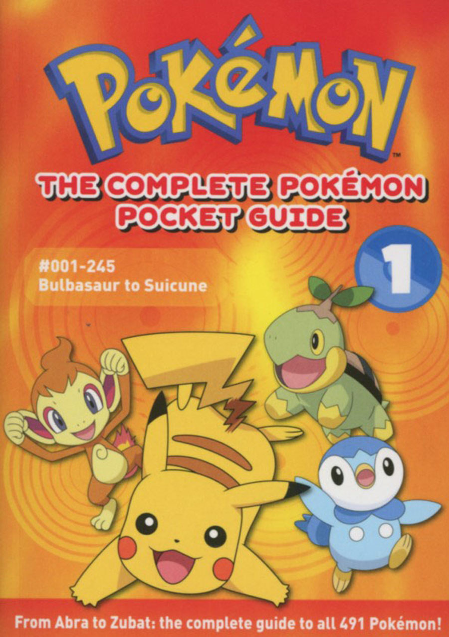 Pokemon Complete Pokemon Pocket Guide Vol 1 TP 2nd Edition
